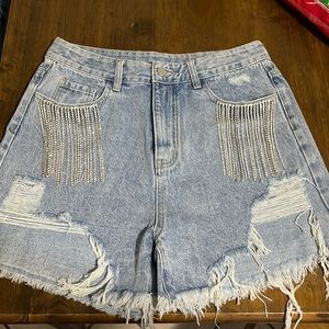 Cider high rise shorts